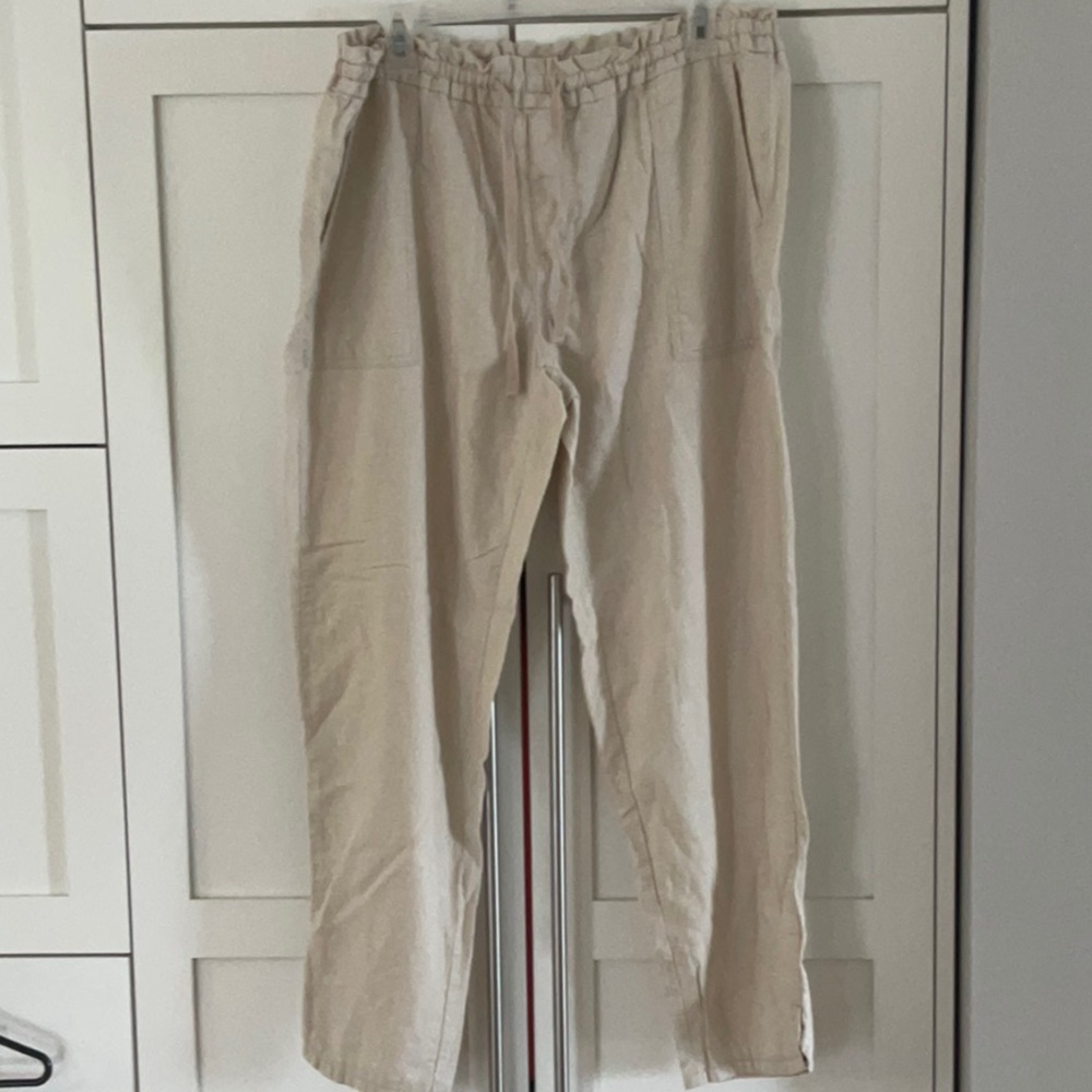 Faded Glory 100% Linen Pants
